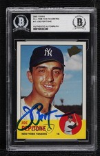 BAS 2003 Topps All-Time Fan Favorites Joe Pepitone #17 BGS Authentic Auto ow6
