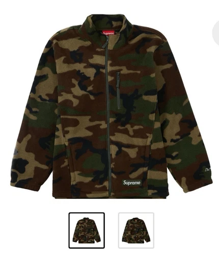 Veste zippée Supreme Polartec WDLNDCAMO XXL 2xl neuve scellée