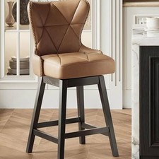 Brown Swivel Counter Height Bar Stools – NEW - Multiple Available