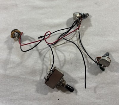 2014 B.C. Rich ASM1 Complete Wiring Harness Switch Vol Tone Pots Jack w/ HW 