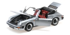 Minichamps 1:18 PORSCHE 911 CARRERA 3.2 CABRIOLET GREY METALLIC 1983 - 100063034