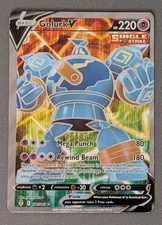 Golurk V (Full Art) 181/203 SWSH07: Evolving Skies Holo