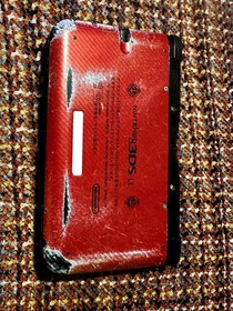 Nintendo 3DS LL New Super Mario Bros 2 Console, working but needs work