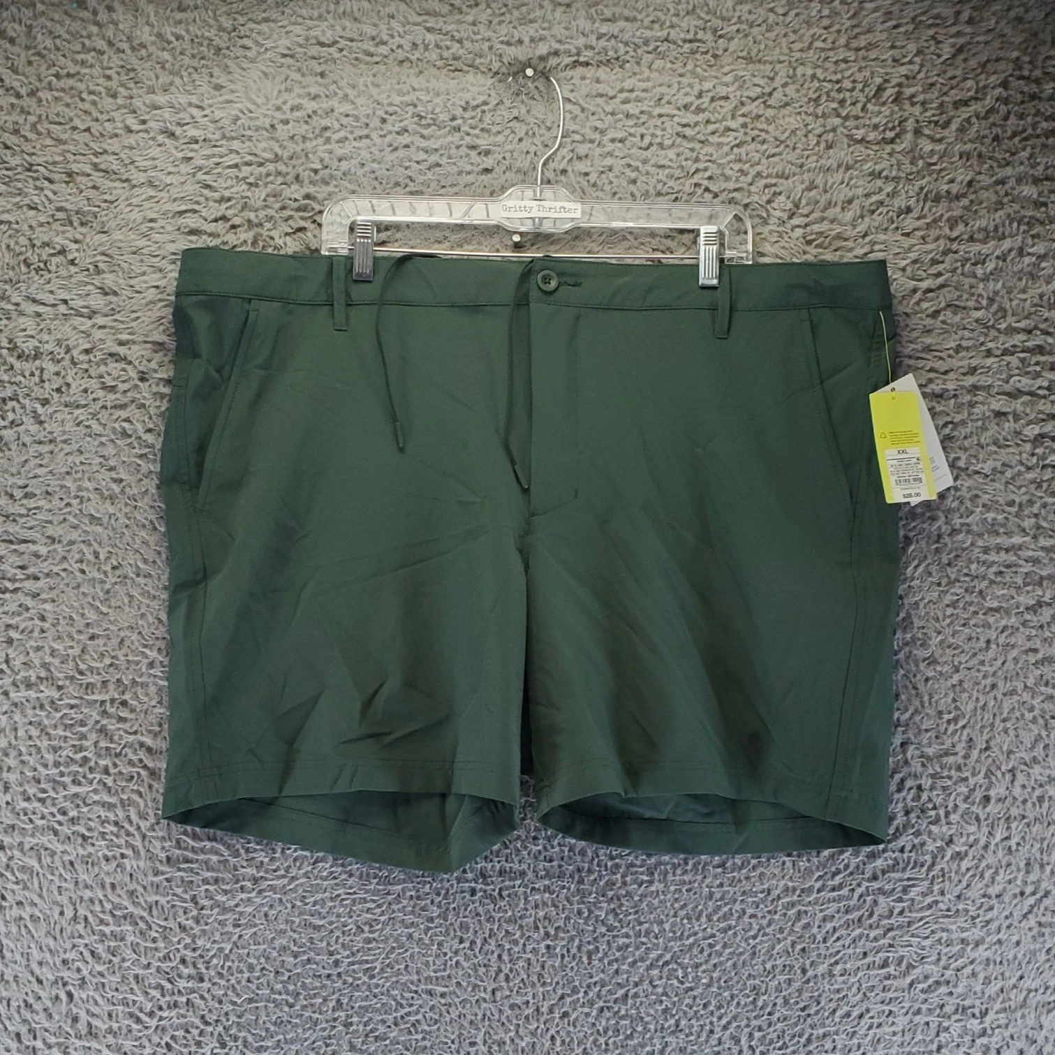 All In Motion Shorts Mens XXL Green Stretch Resort Moisture-Wicking *NWT*