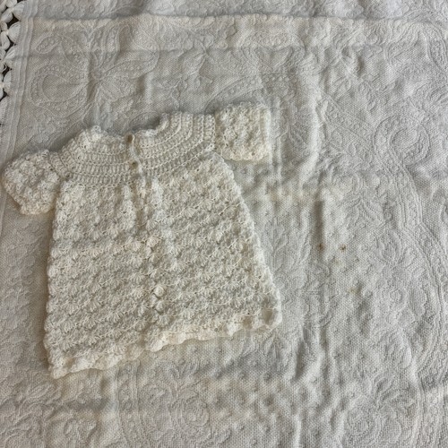 2 Piece Set Antique Baby Gown & Blanket Receiving / Christening / Doll READ - Picture 2 of 5
