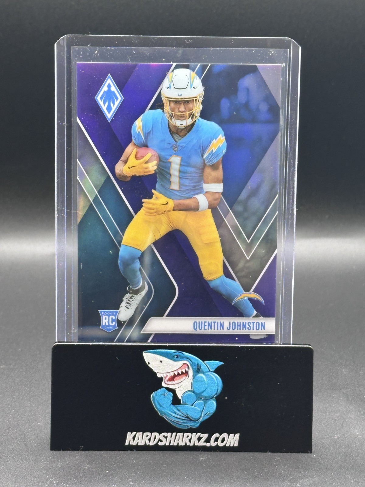 2023 Panini Phoenix - Rookies Quentin Johnston #107 Purple /125 (RC)