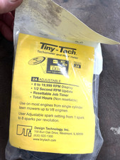 Tiny-tach Tach 2a Engine Hour Metertachometer Adjustable New Old Stock