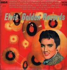 Elvis Presley Elvis' Golden Records LP vinyl South Africa Rca 1969 - sleeve has
