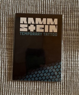 Rammstein Temporary Tattoo aus Adventskalender 25