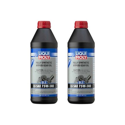 Pack of 2 Fully Synthetic Gear Oil GL5 LS SAE 75W 140 Liqui Moly 20042