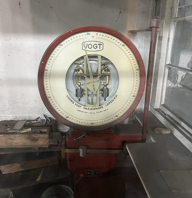 VOGT Waagenfabrik Leipzig N21 Industrie-Waage analog bis 1100 kg (kg)