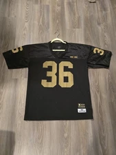 HUF X Wu-Tang Authentic Football Jersey Medium 36 Chambers 20th Anniv. PreOwned