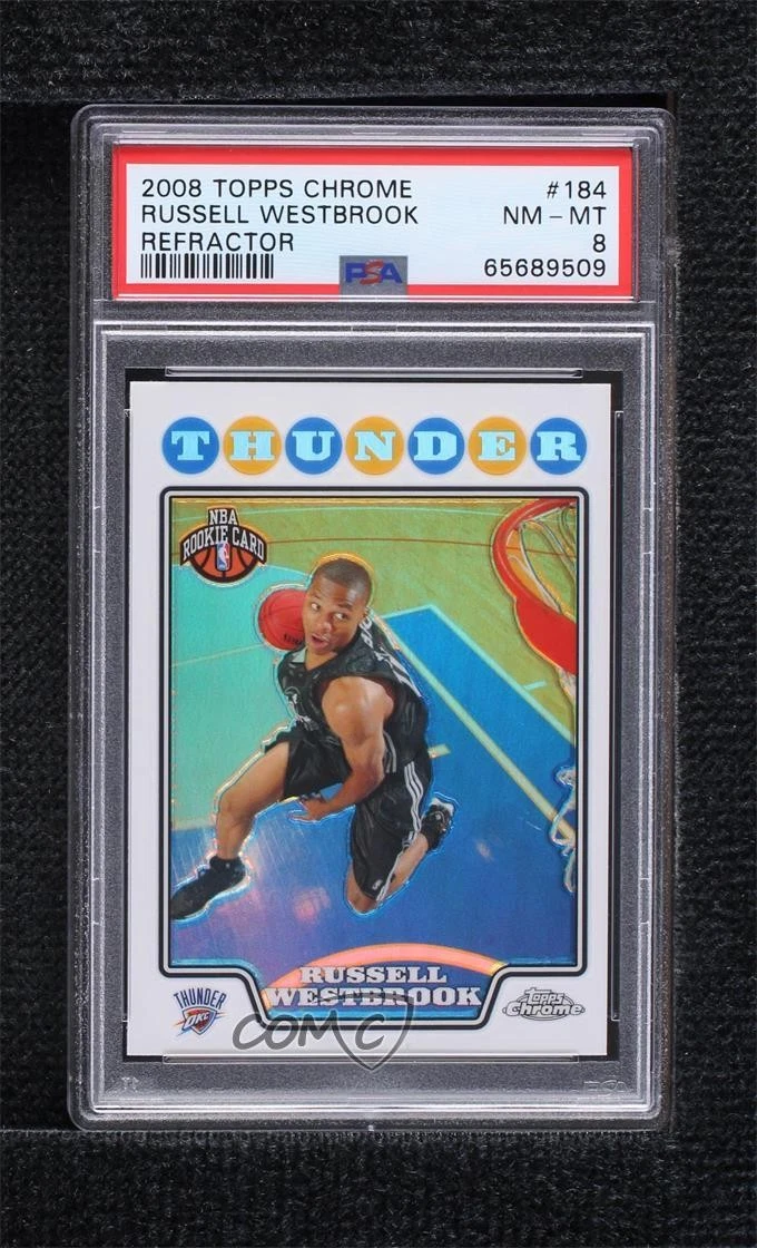 Topps Russell Westbrook Basketball Rookie Sports Trading Cards