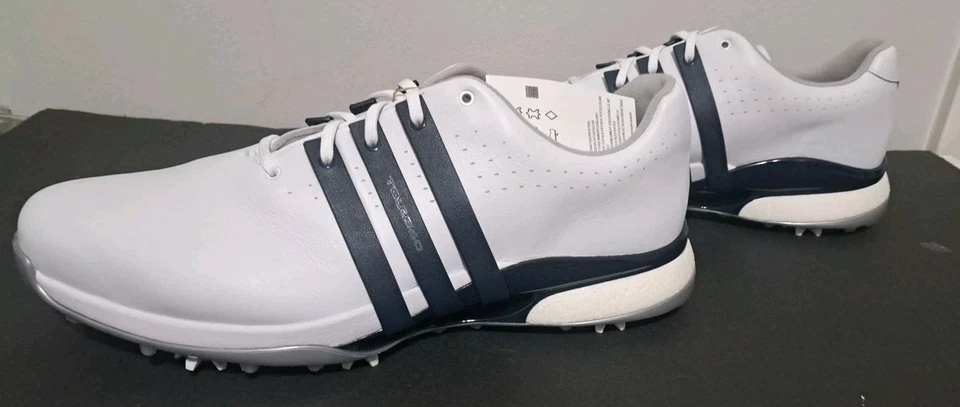 Tênis de golfe Adidas Tour360 24 masculino tamanho 14 novo em folha na caixa - Imagem 4 de 4