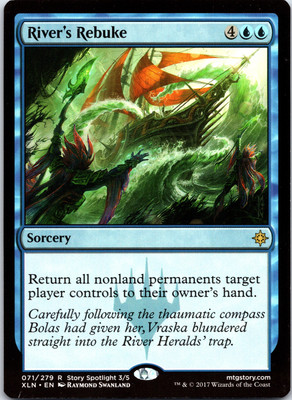 River's Rebuke - Ixalan #71 - NM