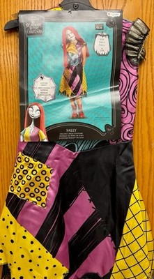 Disney the Nightmare Before Christmas Sally Deluxe Costume, Size M (7-8), New