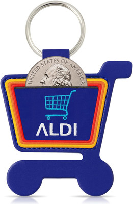 Aldi Quarter Keychain Holder   Key Ring Aldi Quarter Holder Keychain for Shoppin