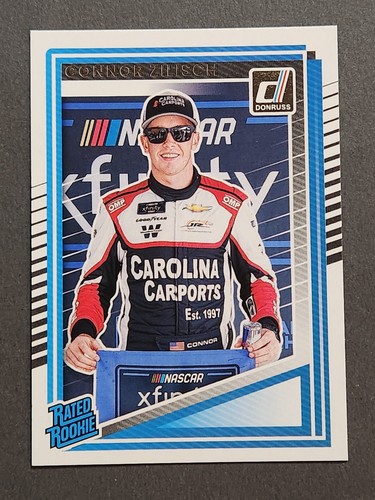 2025 Panini Donruss NASCAR Racing Rated Rookie Base #94 Connor Zilisch