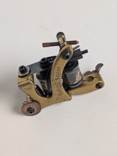 Solong Tattoo Dual Coil Tattoo Machine Gold Tone Dragon Tested Working