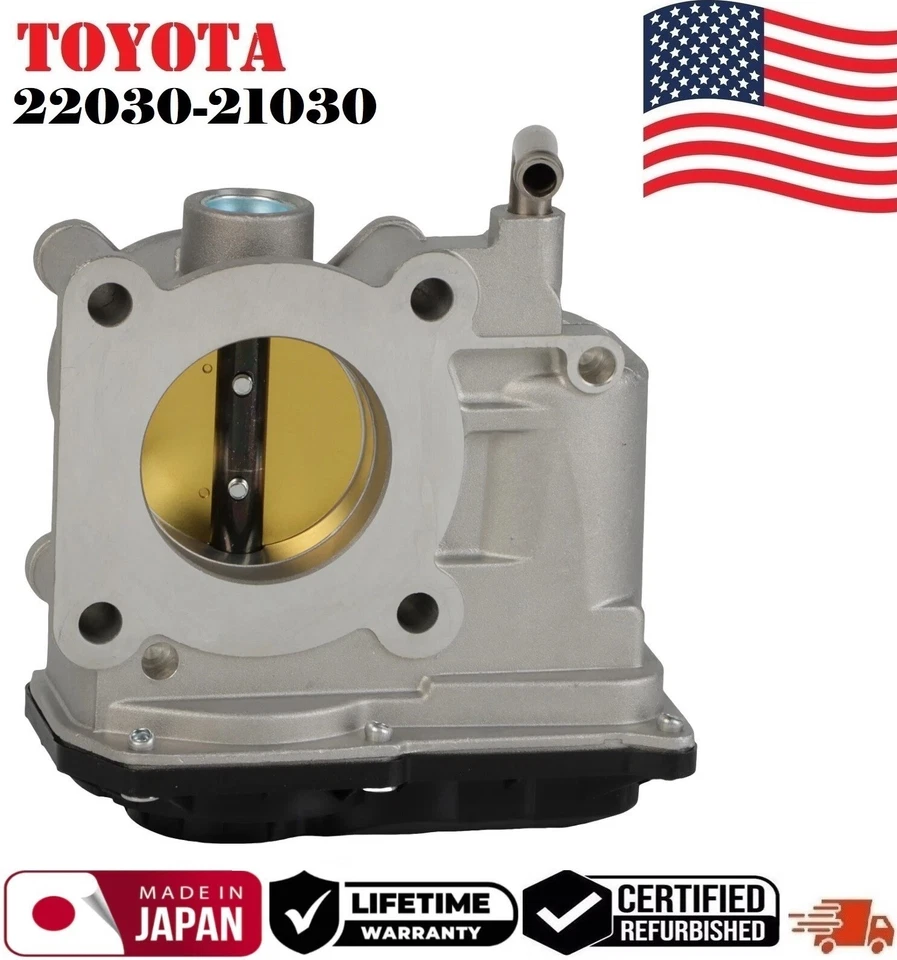 ✅GENUINE DENSO Throttle Body For 2007-2018 TOYOTA Yaris 1.5L I4 #22030-21030 - Image 3 of 4