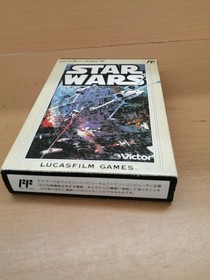 Victor Star Wars Famicom Game with box and manual, used