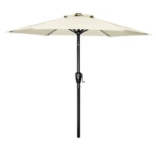 Simple Deluxe 7.5ft Patio Umbrella Outdoor Table Market Yard Umbrella with Push