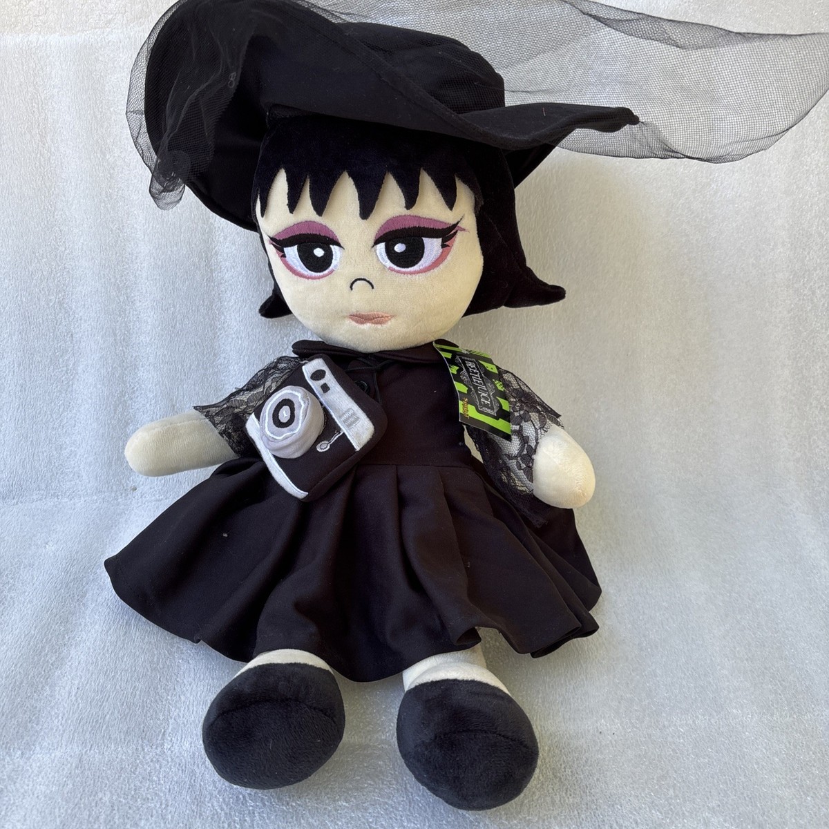 lydia deetz black dress Bride Lydia Cosplay costume musical Deetz Black Gothic Dress+Wigs Halloween  set