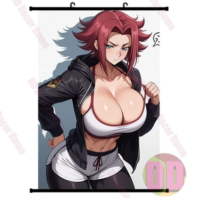 Anime Spiel Druck Caren Hot Girl Sport Anzug Gemälde Wandrolle Poster 60 x 90 cm - Bild 1 von 4