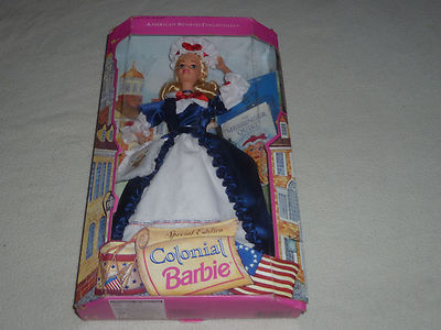 Poupée Barbie Colonial 12578 - Neuf Sous Emballage - Collector Mattel