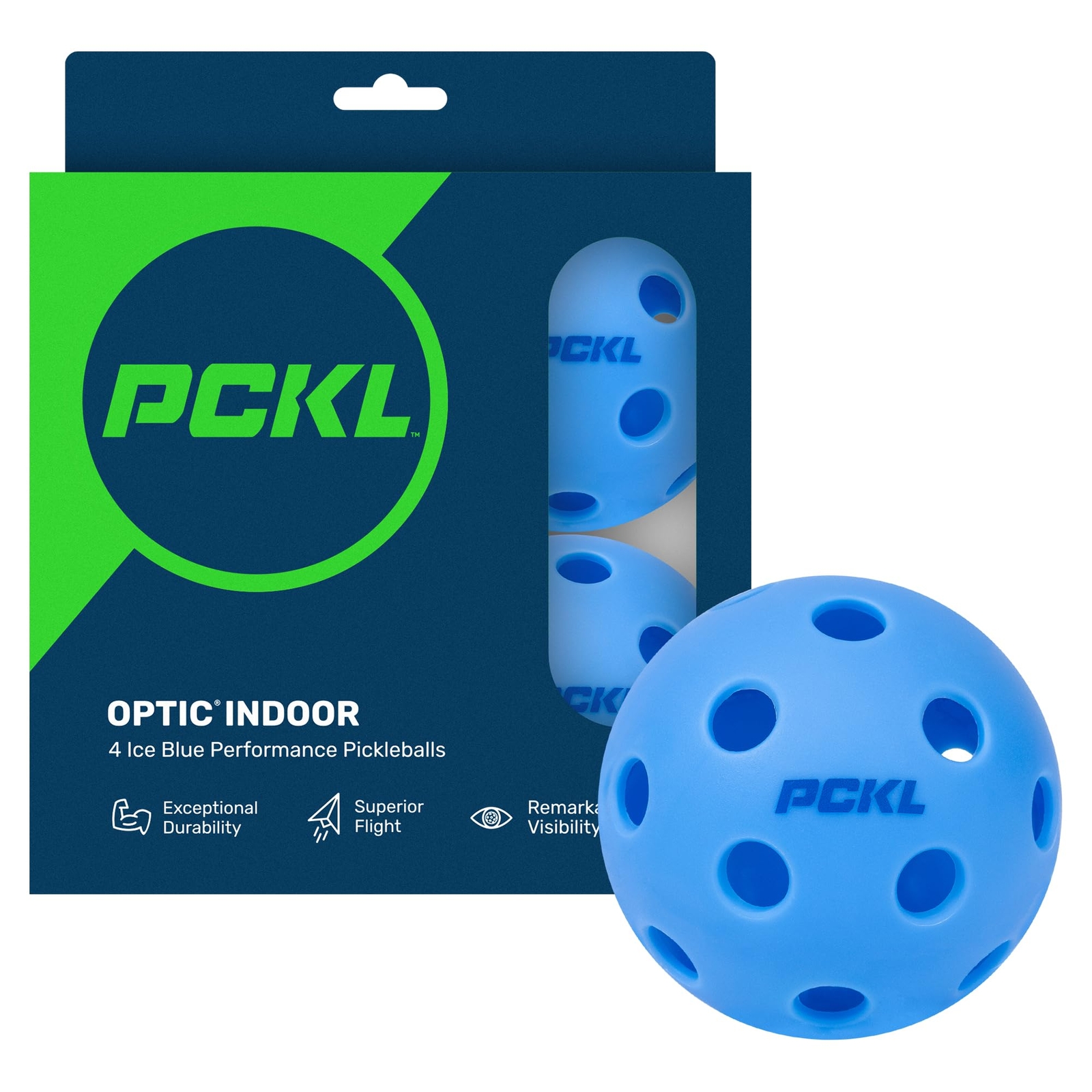 Optic Speed Pickleball Balls | Choose Indoor or Outdoor Pickleballs | USAPA T...