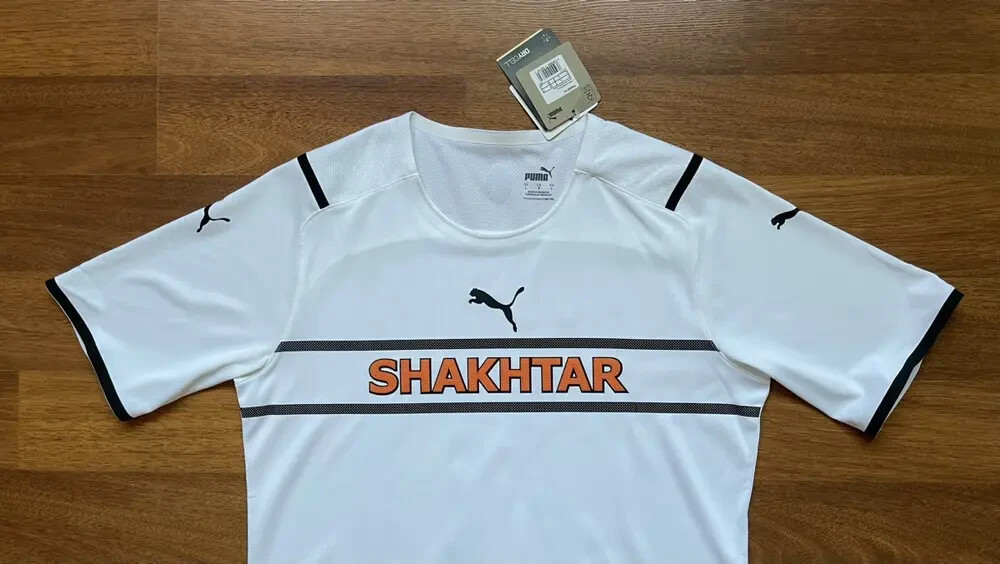 SHAKHTAR PUMA 2021/2022 FOOTBALL THIRD JERSEY #20 MUDRYK SIZE 