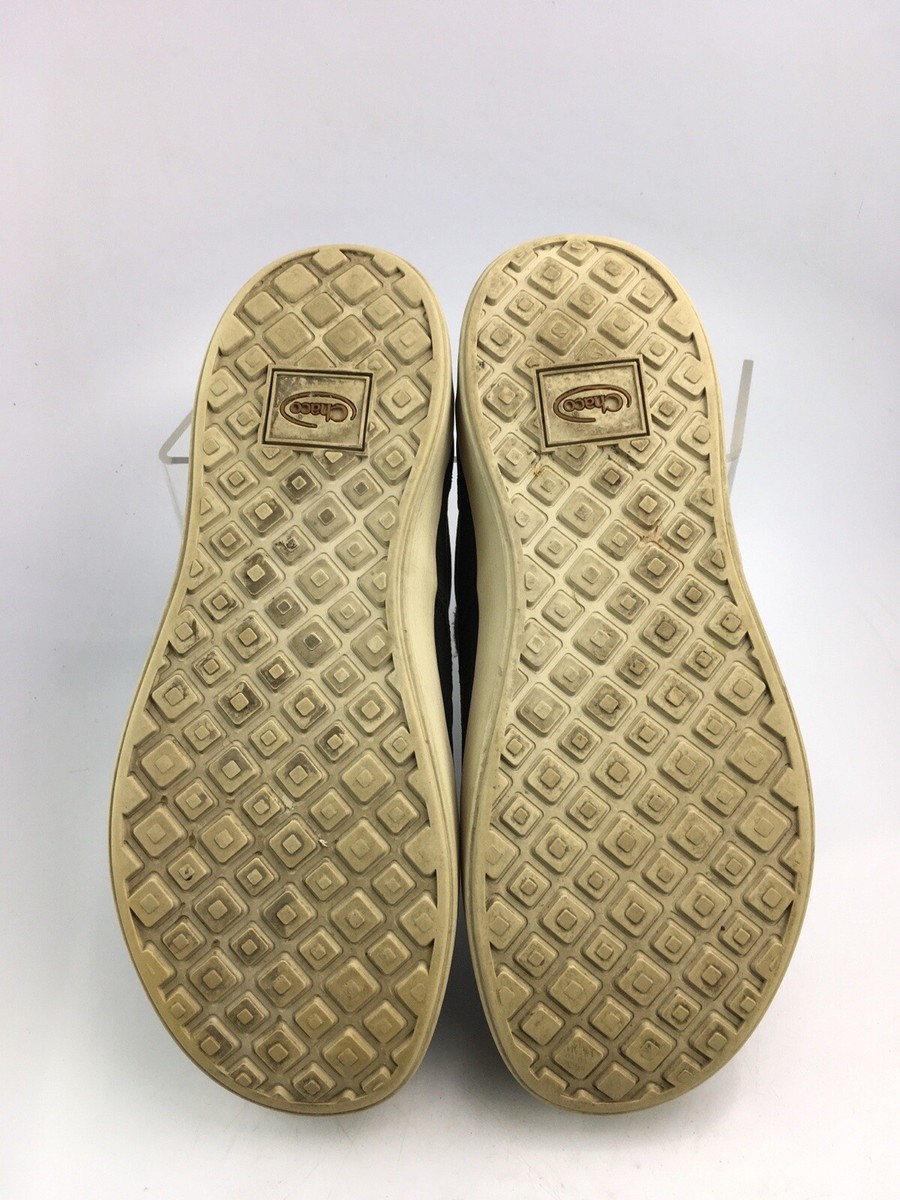 Chaco Davis Lace Black Leather Casual Sneakers Mens Size 8.5  display picture 1
