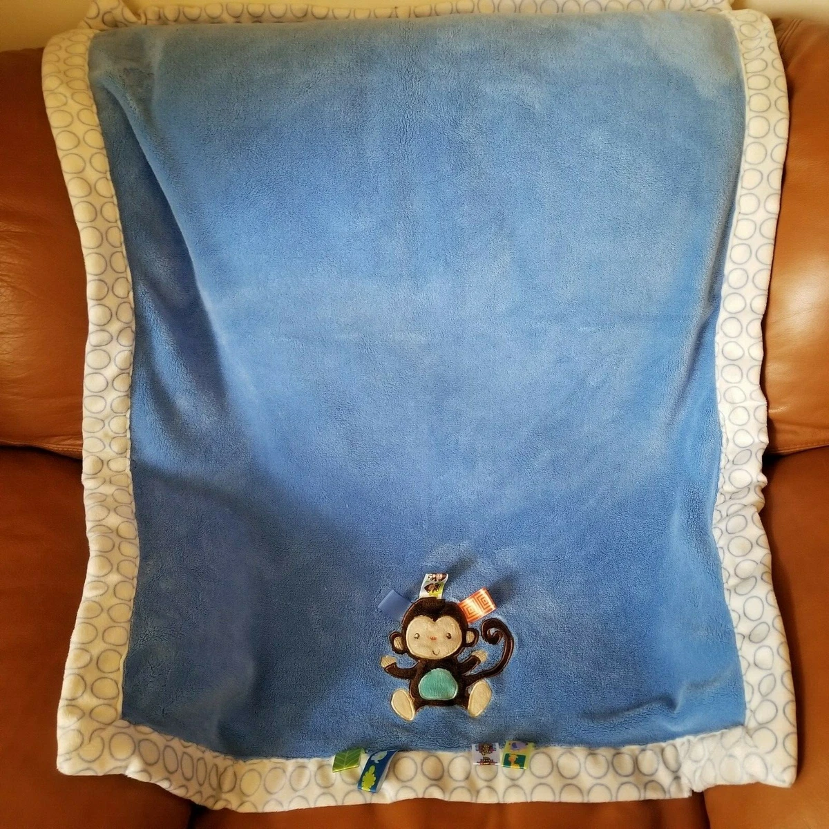Blue monkey online blanket