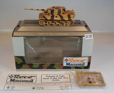 Roco Minitanks H0 Nr.888 Panzerkampfwagen VI Tiger Ausf. E OVP #2038