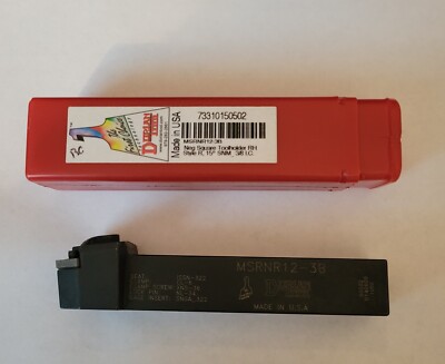NEW DORIAN TOOL HOLDER 50502 MSRNR12-3 RH SNM_322