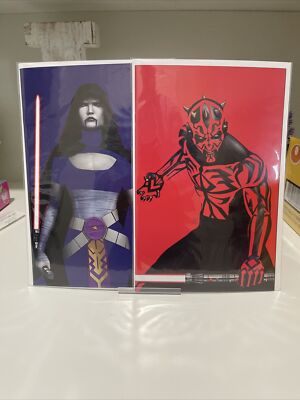STAR WARS #41 JTC Phantom Bundle Darth Maul Asajj Ventress Negative Space