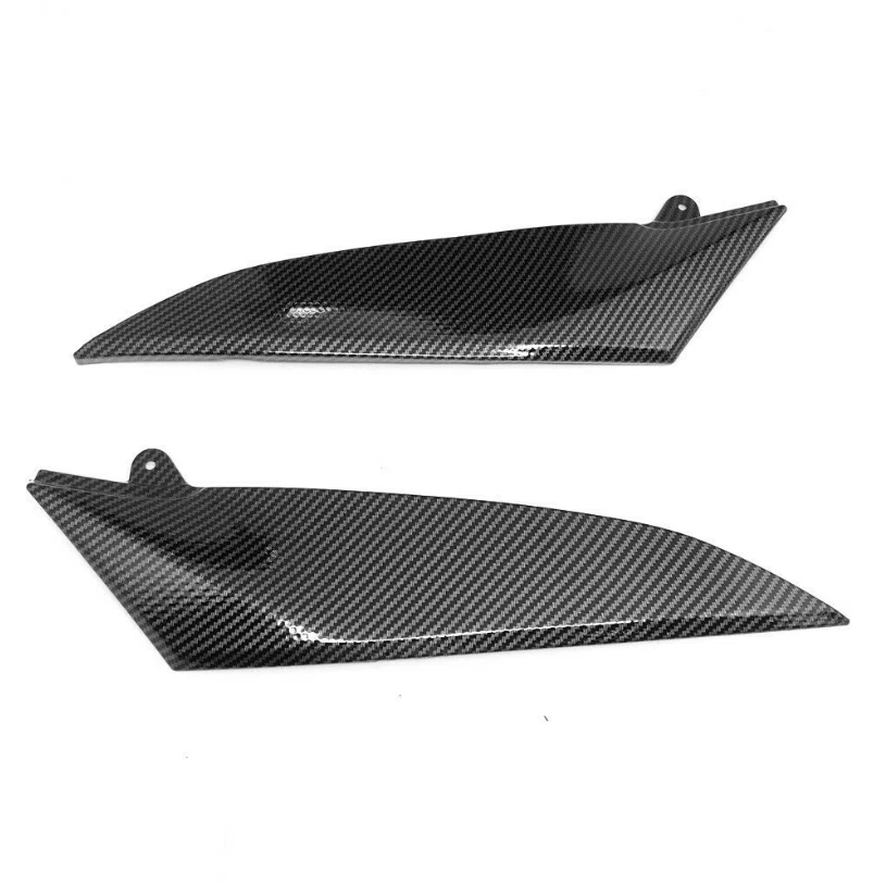 Carbon Fiber Gas Tank Side Trim Cover Fairing Cowl For Yamaha YZF R1 2004-2006 Foto 3 de 4