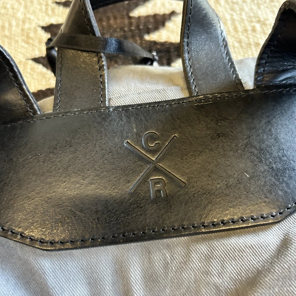 Mochila enrollable Christopher Raeburn Aruck de cuero y algodón Foto 4 de 4