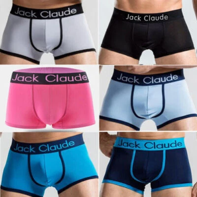3, 5,10 Pack Sous-Vêtements Boxers Élastique Respirants Homme Underwear DouxSlip - Photo 1/4