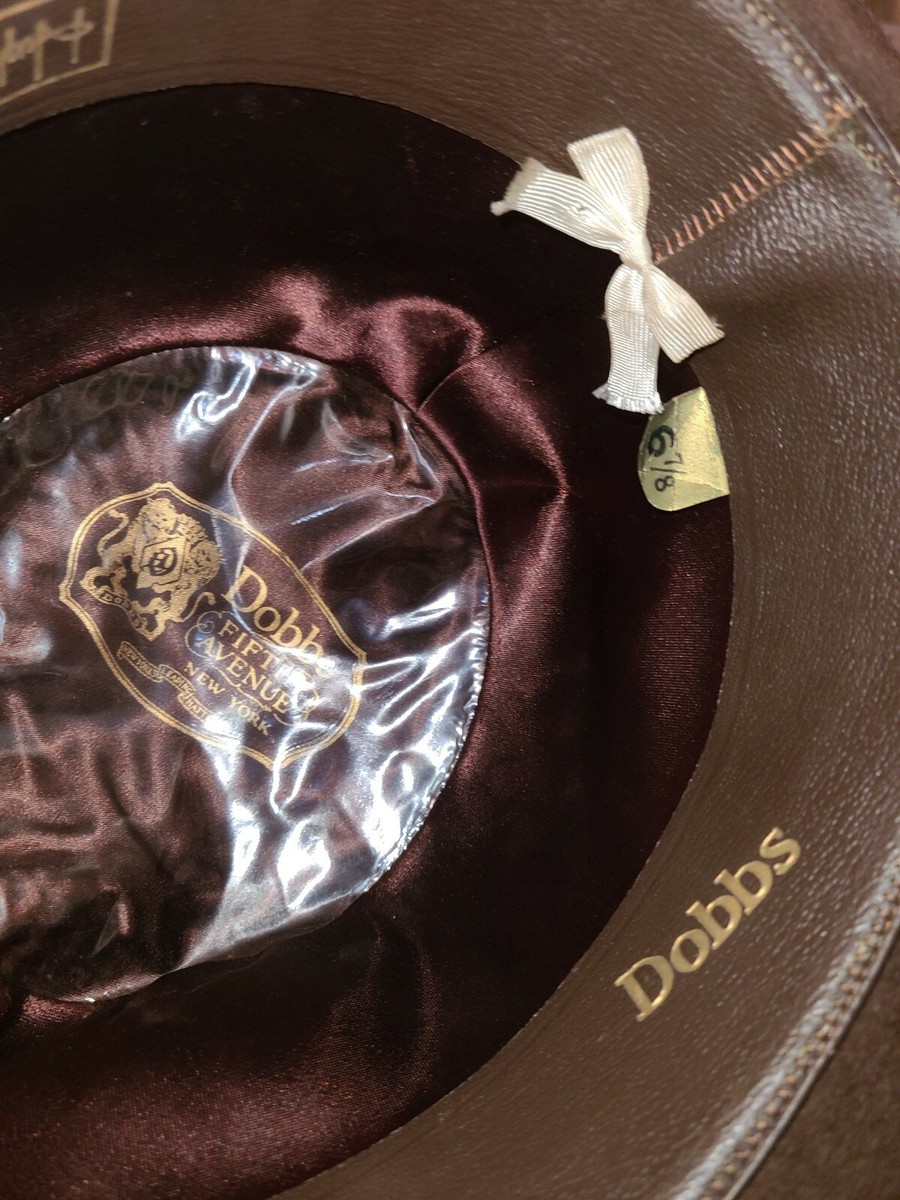 Dobbs 5th Avenue 50's ヴィンテージハット Vintage 50s Dobbs 5th Avenue Black Western Hat With Original