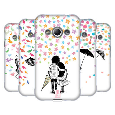 HEAD CASE DESIGNS SHOWER OF COLOURS SOFT GEL CASE FOR SAMSUNG PHONES 4