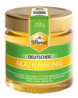Honig Wernet Akazienhonig Aus Deutschland 250G