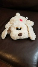 2014 Pound Puppies Plush Rescue Puppy Dog Stuffed Hasbro Cream Toy 11" GOOD