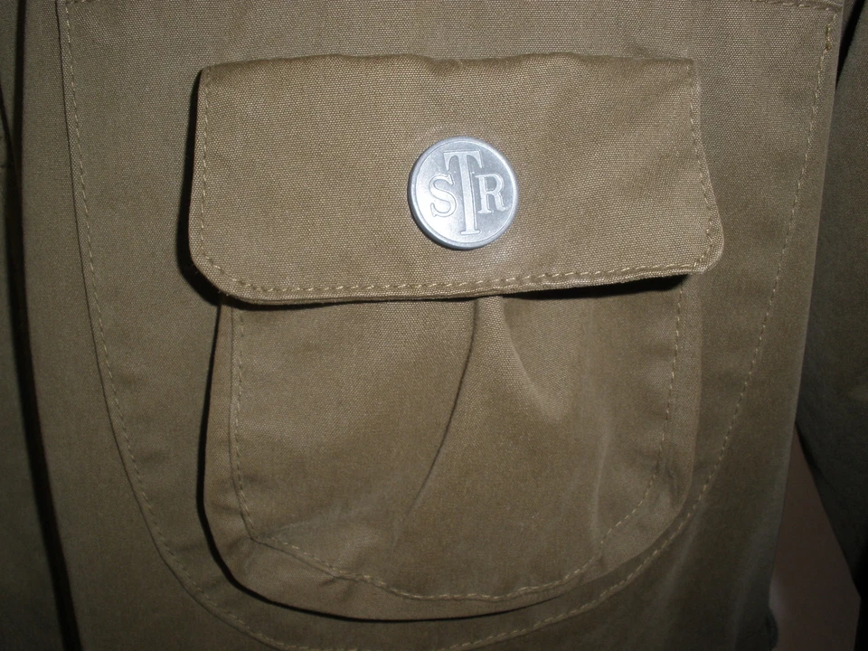 STRUCTURE STUDIO MILITARY STYLE JACKET size S  HOT RARE AWESOME - Image 4 of 4