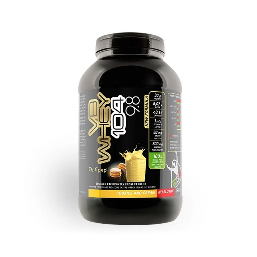 Net Integratori Proteine isolate idrolizz VB Whey 104 9.8 Cookie and Cream 1980