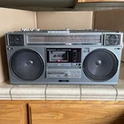 Vintage JVC RC-M50JW AM/FM STEREO RADIO CASSETTE RECORD GETTO BLASTER CLEAN!!