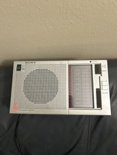 Sony ICF-710W FM/AM 2 Band Receiver Radio Portable Tested Working Vinatge