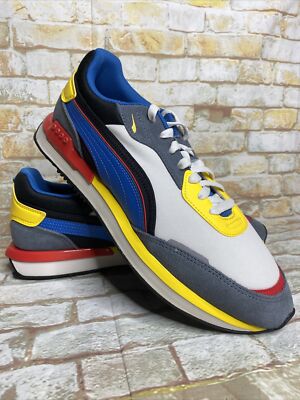 PUMA MEN'S CITY RIDER SNEAKERS 382044 SIZE 12 - BRAND NEW