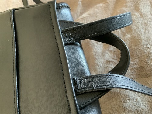 Vintage Longchamp Paris Rucksack selten schwarz Lederrucksack Frankreich Tasche - Bild 23 von 23