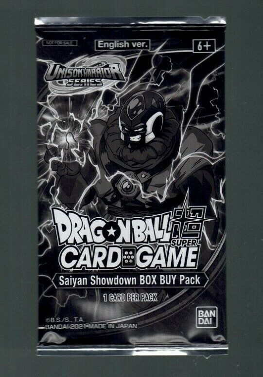 Dragon Ball Super Card Game Saiyan Showdown BOX BUY Pack Promo | eBay